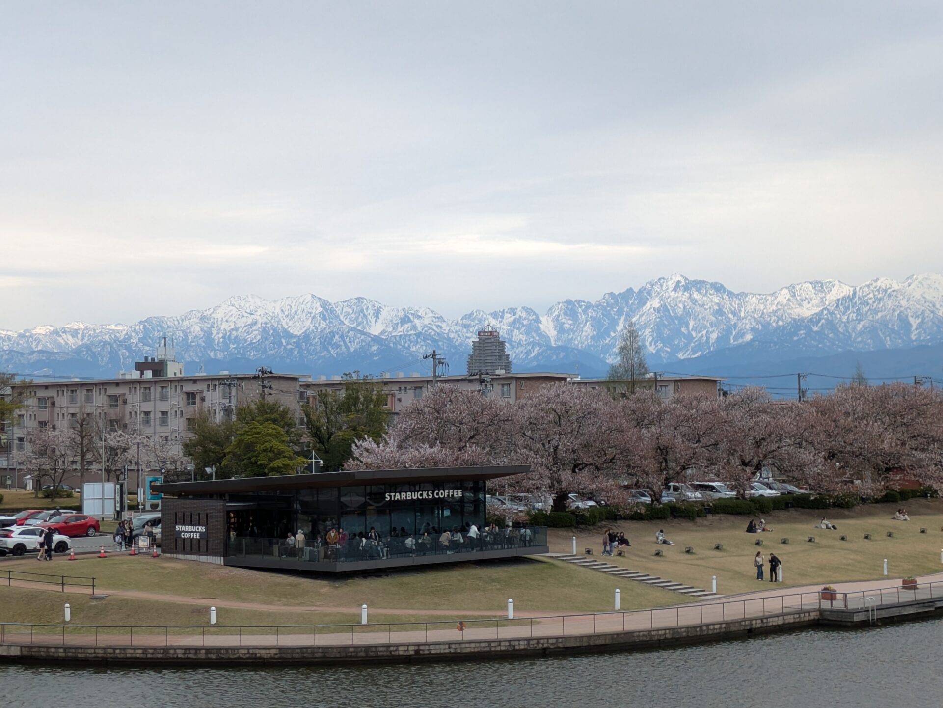 2026年4月の立山連峰