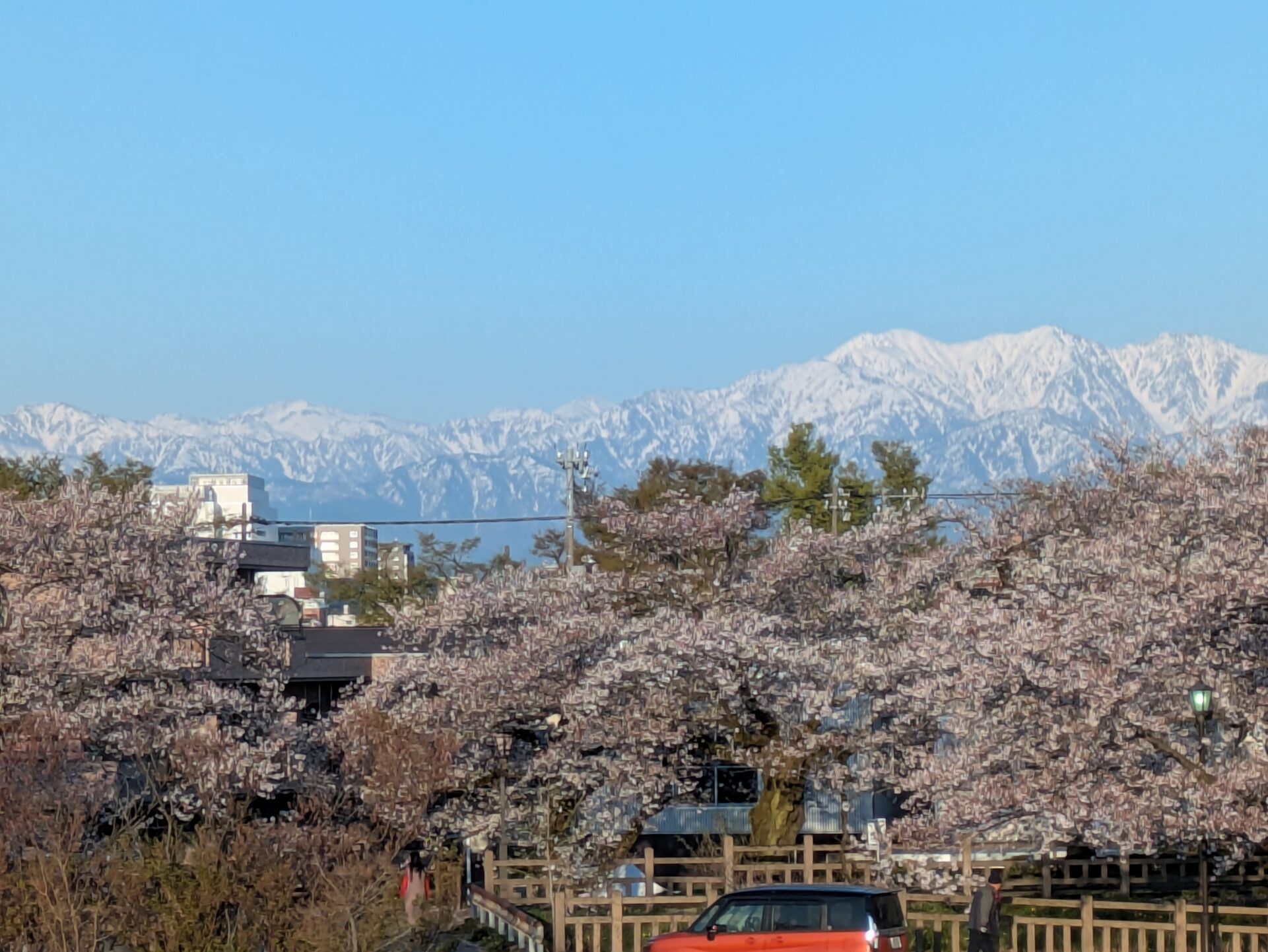 2026年春の立山連峰