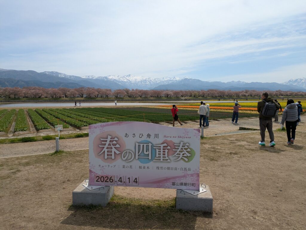 あさひ舟川 春の4重奏